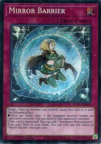 Mirror Barrier - Battles of Legend: Glorious Gallery (BLGG) #BLGG-EN028 - Secret Rare YuGiOh Trading Card