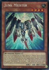 Junk Meister - Battles of Legend: Glorious Gallery (BLGG) #BLGG-EN033 - Secret Rare YuGiOh Trading Card