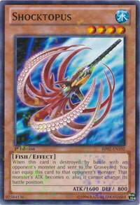 Shocktopus (Mosaic Rare) - Battle Pack 2: War of the Giants (BP02) #BP02-EN102 - Rare YuGiOh Trading Card