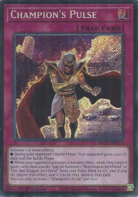 Champion's Pulse - Battles of Legend: Glorious Gallery (BLGG) #BLGG-EN035 - Secret Rare YuGiOh Trading Card