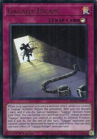 Gagaga Escape - Battles of Legend: Glorious Gallery (BLGG) #BLGG-EN037 - Ultra Rare YuGiOh Trading Card