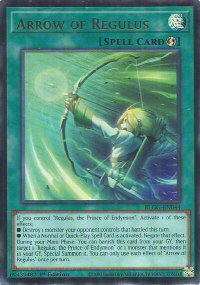 Arrow of Regulus - Battles of Legend: Glorious Gallery (BLGG) #BLGG-EN044 - Ultra Rare YuGiOh Trading Card