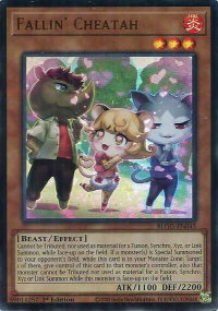 Fallin' Cheatah - Battles of Legend: Glorious Gallery (BLGG) #BLGG-EN045 - Ultra Rare YuGiOh Trading Card