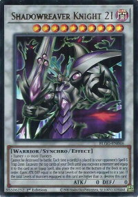 Shadowreaver Knight 21 - Battles of Legend: Glorious Gallery (BLGG) #BLGG-EN046 - Ultra Rare YuGiOh Trading Card