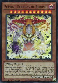 Sophia, Goddess of Rebirth - Battles of Legend: Glorious Gallery (BLGG) #BLGG-EN056 - Ultra Rare YuGiOh Trading Card