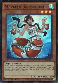 Mermail Abyssgunde - Battles of Legend: Glorious Gallery (BLGG) #BLGG-EN057 - Ultra Rare YuGiOh Trading Card