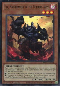 Cir, Malebranche of the Burning Abyss - Battles of Legend: Glorious Gallery (BLGG) #BLGG-EN064 - Ultra Rare YuGiOh Trading Card
