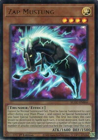 Zap Mustung - Battles of Legend: Glorious Gallery (BLGG) #BLGG-EN066 - Ultra Rare YuGiOh Trading Card