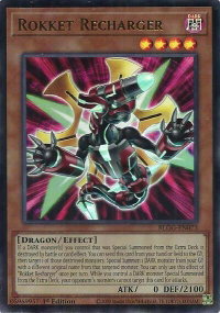 Rokket Recharger - Battles of Legend: Glorious Gallery (BLGG) #BLGG-EN073 - Ultra Rare YuGiOh Trading Card