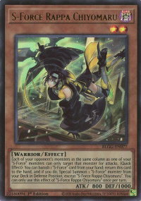 S-Force Rappa Chiyomaru - Battles of Legend: Glorious Gallery (BLGG) #BLGG-EN077 - Ultra Rare YuGiOh Trading Card