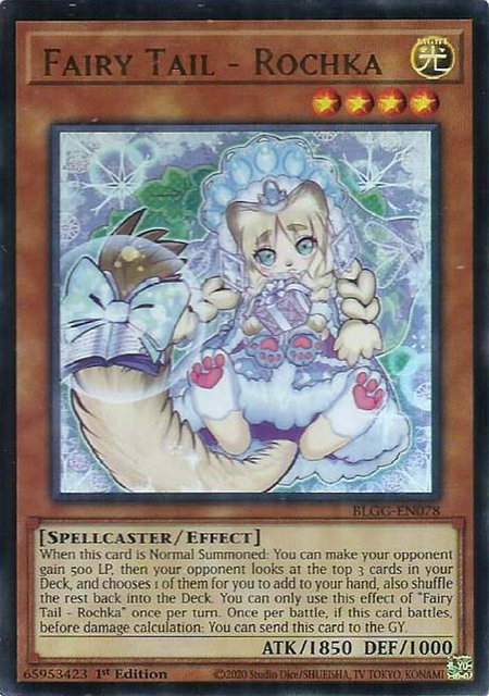 Fairy Tail - Rochka - Battles of Legend: Glorious Gallery YuGiOh trading card