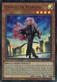 Exosister Martha - Battles of Legend: Glorious Gallery (BLGG) #BLGG-EN079 - Ultra Rare YuGiOh Trading Card
