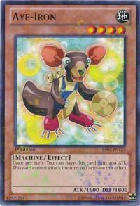 Aye-Iron (Mosaic Rare) - Battle Pack 2: War of the Giants YuGiOh trading card