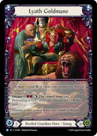 Lyath Goldmane - Silver Age Chapter 3 #SLY001 - Rare Flesh and Blood Trading Card
