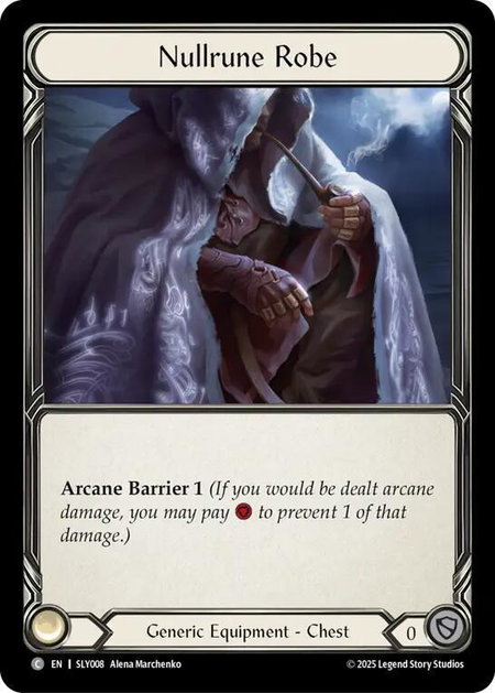 Nullrune Robe - Silver Age Chapter 3 Flesh and Blood trading card