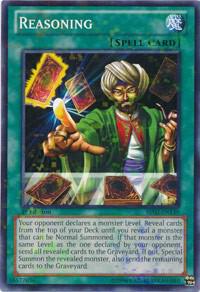 Reasoning (Mosaic Rare) trading card from Battle Pack 2: War of the Giants Reasoning (Mosaic Rare) - Battle Pack 2: War of the Giants YuGiOh trading card