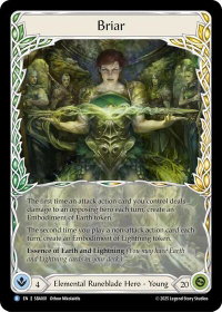 Briar - Silver Age Chapter 3 #SBA001 - Rare Flesh and Blood Trading Card