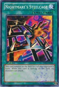 Nightmare's Steelcage (Mosaic Rare) - Battle Pack 2: War of the Giants (BP02) #BP02-EN148 - Rare YuGiOh Trading Card