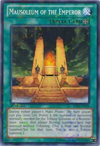 Mausoleum of the Emperor (Mosaic Rare) - Battle Pack 2: War of the Giants (BP02) #BP02-EN149 - Rare YuGiOh Trading Card