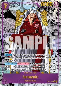 Sakazuki (Manga) - The Time of Battle (OP16) #OP16-065 - Super Rare One Piece Trading Card