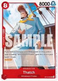 Thatch - The Time of Battle (OP16) #OP16-005 - Uncommon One Piece Trading Card