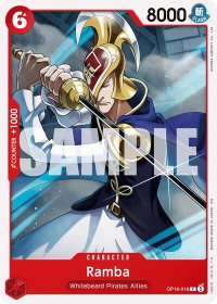 Ramba - The Time of Battle (OP16) #OP16-016 - Common One Piece Trading Card