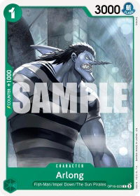 Arlong - The Time of Battle (OP16) #OP16-023 - Common One Piece Trading Card