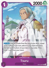 Tsuru - The Time of Battle (OP16) #OP16-067 - Uncommon One Piece Trading Card