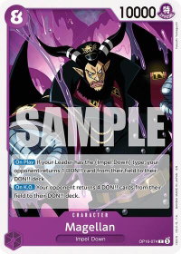 Magellan - The Time of Battle (OP16) #OP16-074 - Common One Piece Trading Card