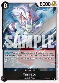Yamato (097) - The Time of Battle (OP16) #OP16-097 - Rare One Piece Trading Card