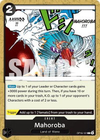 Mahoroba - The Time of Battle (OP16) #OP16-101 - Common One Piece Trading Card
