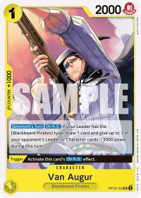 Van Augur - The Time of Battle (OP16) #OP16-103 - Uncommon One Piece Trading Card