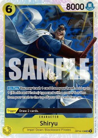 Shiryu - The Time of Battle (OP16) #OP16-108 - Super Rare One Piece Trading Card