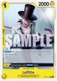 Laffitte - The Time of Battle (OP16) #OP16-114 - Common One Piece Trading Card