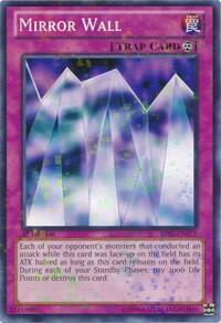 Mirror Wall (Mosaic Rare) - Battle Pack 2: War of the Giants (BP02) #BP02-EN172 - Rare YuGiOh Trading Card