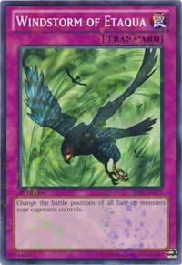 Windstorm of Etaqua (Mosaic Rare) - Battle Pack 2: War of the Giants YuGiOh trading card