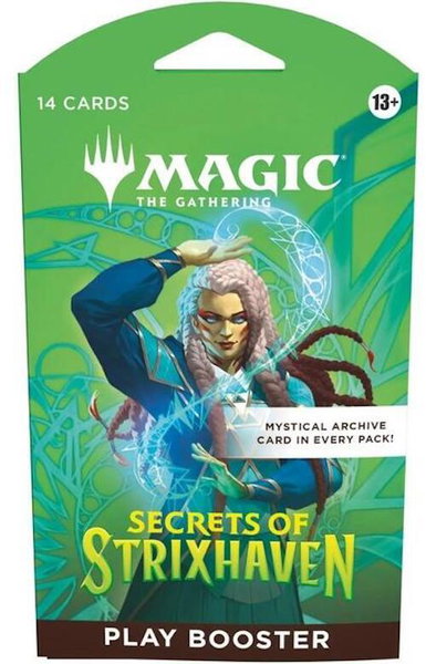 Secrets of Strixhaven - Sleeved Play Booster Pack - Secrets of Strixhaven Magic: The Gathering trading card