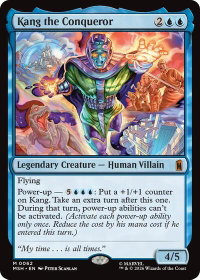 Kang the Conqueror - Marvel Super Heroes (MSH) #62 - Mythic Rare Magic: The Gathering Trading Card