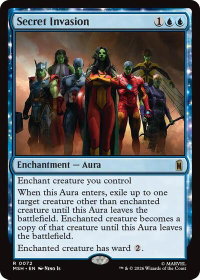 Secret Invasion - Marvel Super Heroes (MSH) #72 - Rare Magic: The Gathering Trading Card