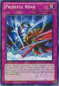 Prideful Roar (Mosaic Rare) - Battle Pack 2: War of the Giants YuGiOh trading card
