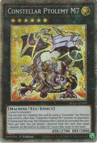 Constellar Ptolemy M7 (Starlight Rare) - Battles of Legend: Glorious Gallery (BLGG) #BLGG-EN009 - Starlight Rare YuGiOh Trading Card