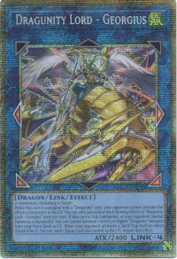 Dragunity Lord - Georgius (Starlight Rare) - Battles of Legend: Glorious Gallery (BLGG) #BLGG-EN014 - Starlight Rare YuGiOh Trading Card