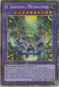 El Shaddoll Meshachrer (Starlight Rare) - Battles of Legend: Glorious Gallery (BLGG) #BLGG-EN022 - Starlight Rare YuGiOh Trading Card