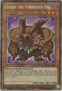 Exodia the Forbidden One (Starlight Rare) - Battles of Legend: Glorious Gallery (BLGG) #BLGG-EN002 - Starlight Rare YuGiOh Trading Card
