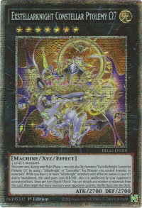 Exstellarknight Constellar Ptolemy Omega 7 (Starlight Rare) - Battles of Legend: Glorious Gallery (BLGG) #BLGG-EN018 - Starlight Rare YuGiOh Trading Card