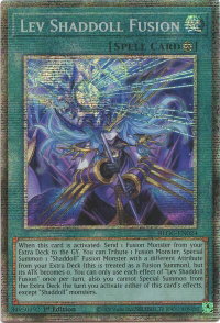 Lev Shaddoll Fusion (Starlight Rare) - Battles of Legend: Glorious Gallery (BLGG) #BLGG-EN024 - Starlight Rare YuGiOh Trading Card