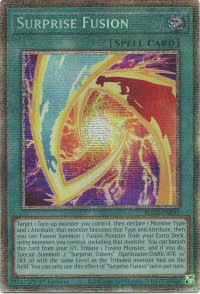 Surprise Fusion (Starlight Rare) - Battles of Legend: Glorious Gallery (BLGG) #BLGG-EN041 - Starlight Rare YuGiOh Trading Card