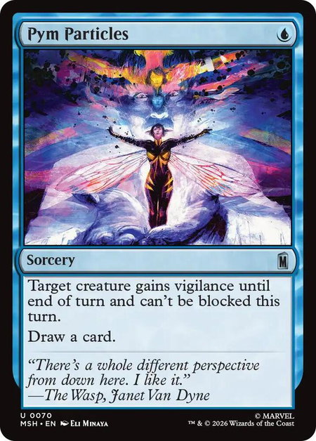 Pym Particles - Marvel Super Heroes Magic: The Gathering trading card