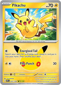 Pikachu - 037/128 - ME: 30th Celebration (30C) #037/128 - Pikachu Rare Pokémon Trading Card