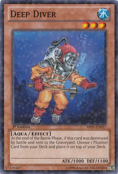Deep Diver (Starfoil) - Battle Pack: Epic Dawn YuGiOh trading card